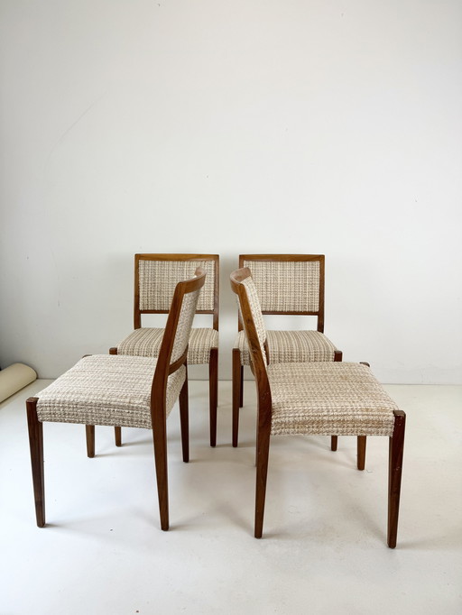 Teak Stoelen (set van 4)