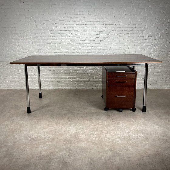 Image 1 of Tord Björklund Ikea 1983 Directiebureau Vergadertafel Eettafel