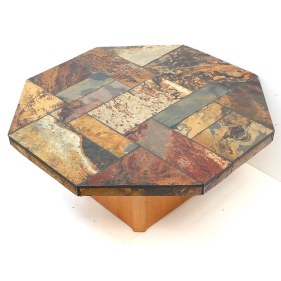 Image 1 of Vintage Brutalist salontafel gemaakt in de jaren '70