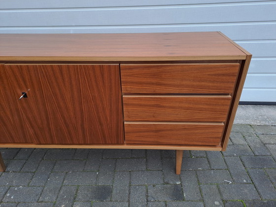 Image 1 of Mid Century buffetkast walnoot Deens design jaren 60