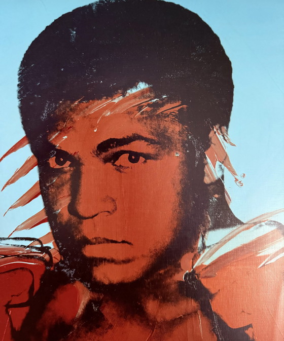 Image 1 of Andy Warhol: "Muhammad Ali, 1977".