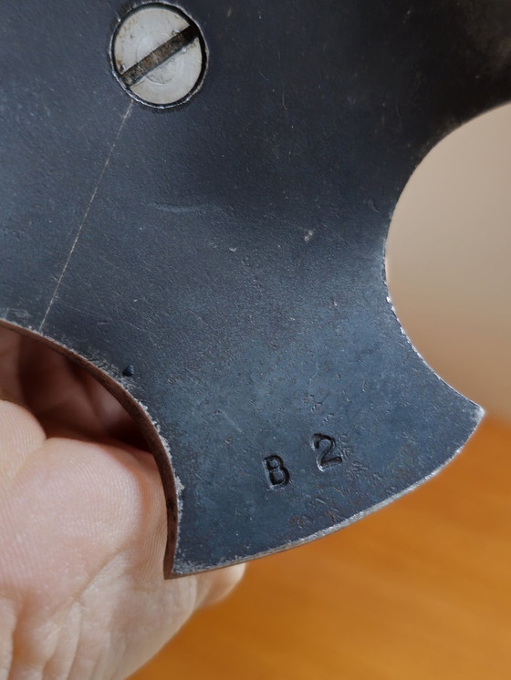 Image 1 of Vintage Robuste Brutalist Kandelaar Kaarsenhouder Japan