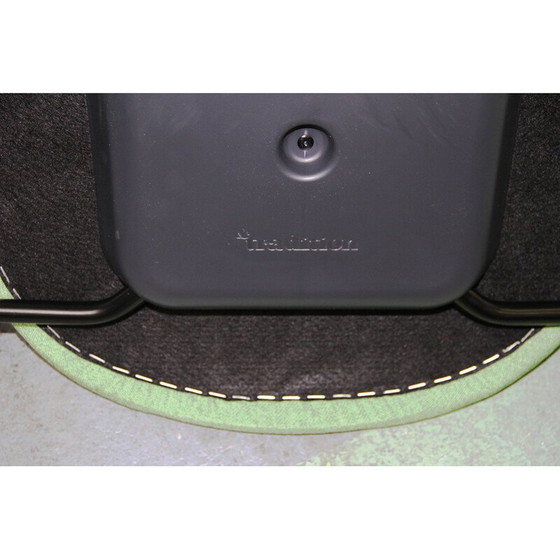 Image 1 of Vintage Pavilion AV4-stoel in zwart gebeitst metaal en hout van Anderss en Voll voor & Tradition