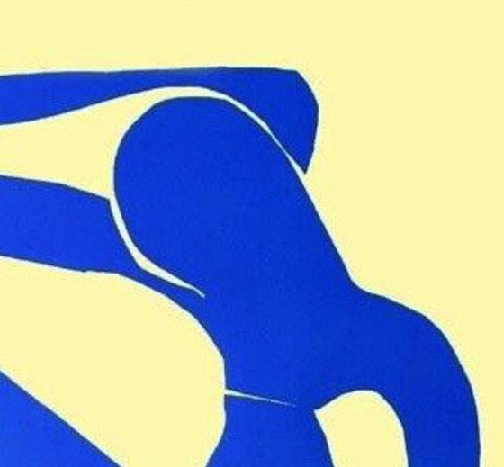 Image 1 of Henri Matisse poster - Blauw naakt