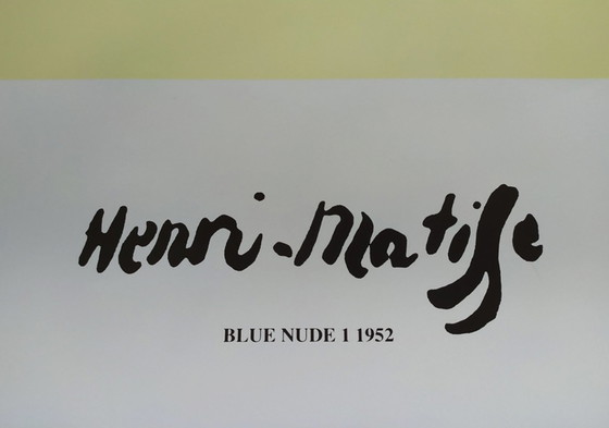 Image 1 of Henri Matisse poster - Blauw naakt