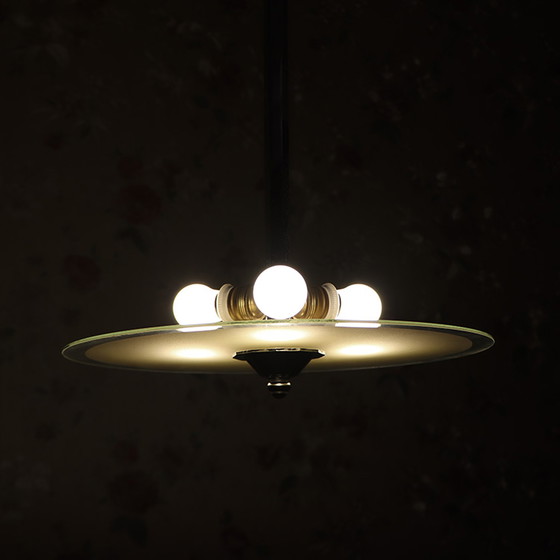 Image 1 of Franse Art Deco Hanglamp