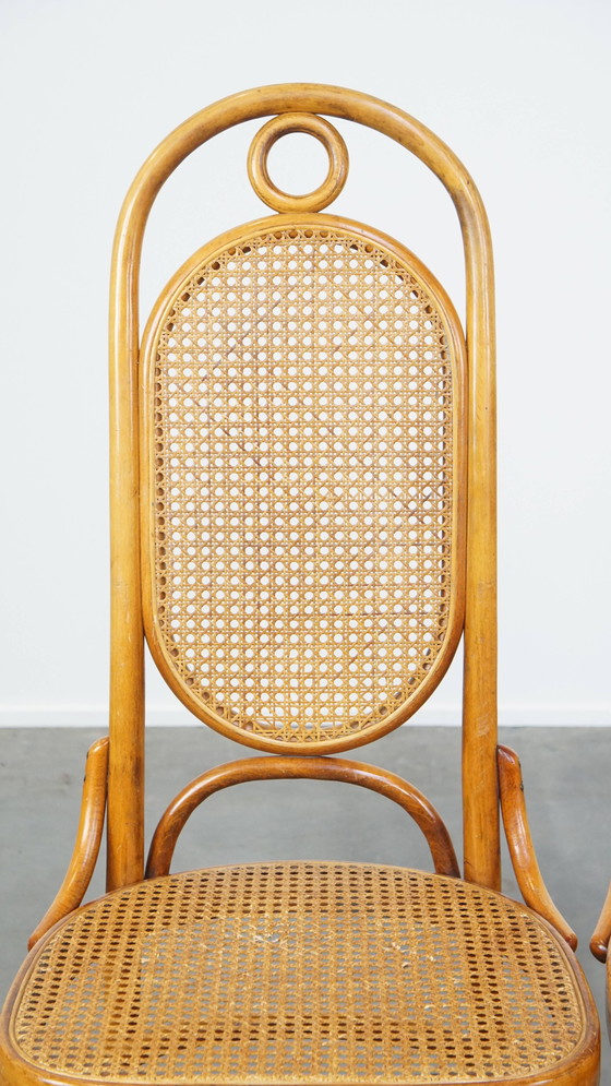 Image 1 of 2 x Vintage hoge stoel