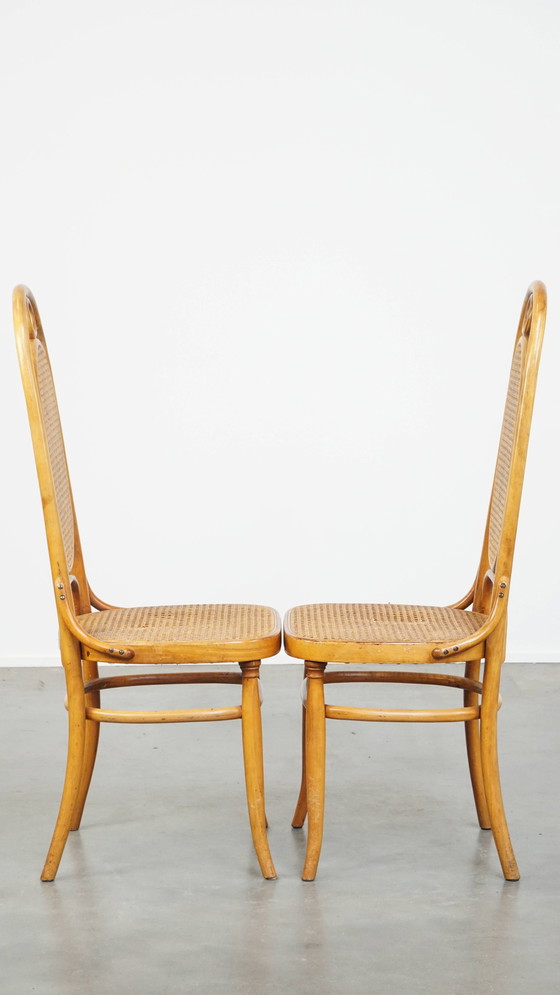 Image 1 of 2 x Vintage hoge stoel