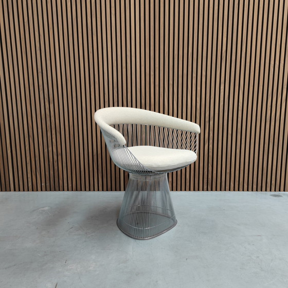 Image 1 of 4x Knoll Warren Platner chair nickel