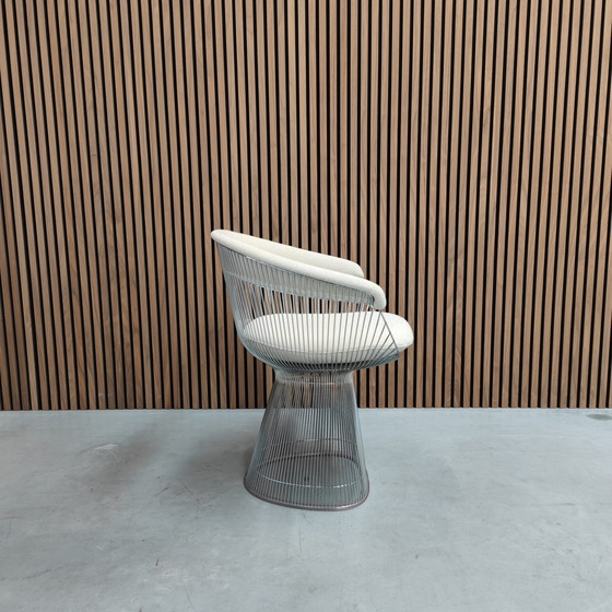 Image 1 of 4x Knoll Warren Platner chair nickel