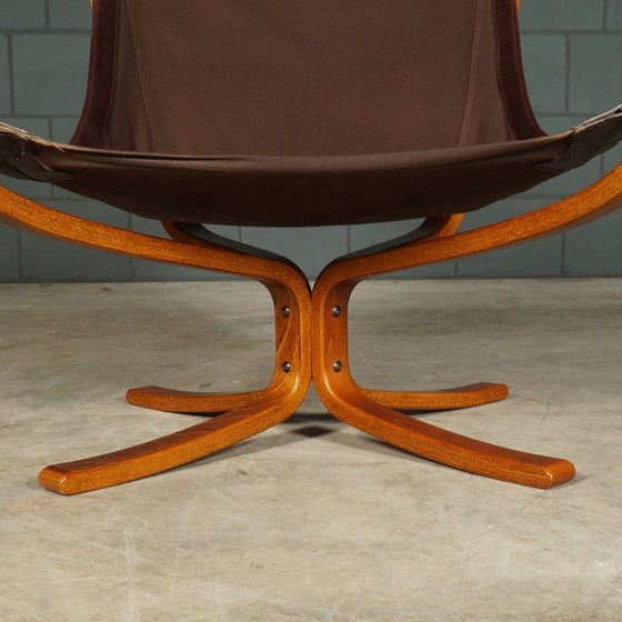 Image 1 of Vintage Falcon Fauteuil – Sigurd Resell – Vatne Møbler – Jaren 70