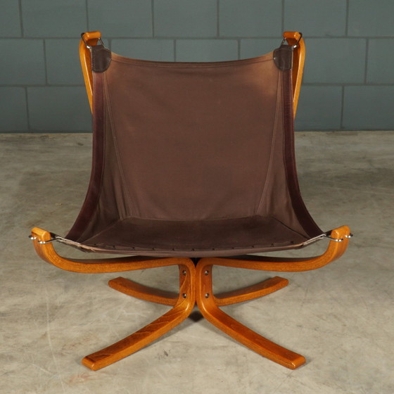 Image 1 of Vintage Falcon Fauteuil – Sigurd Resell – Vatne Møbler – Jaren 70