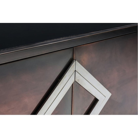 Image 1 of Hollywood Regency vintage bronzen dressoir, Frankrijk 1970