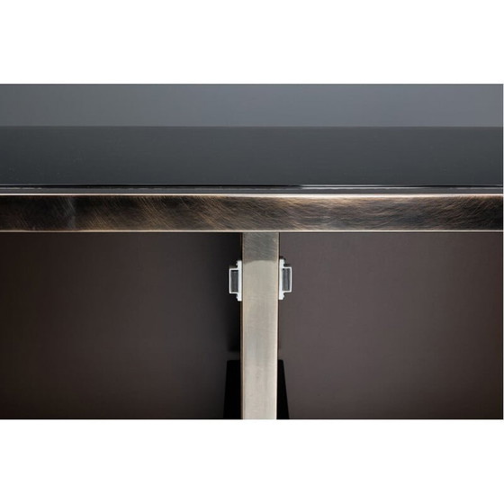 Image 1 of Hollywood Regency vintage bronzen dressoir, Frankrijk 1970