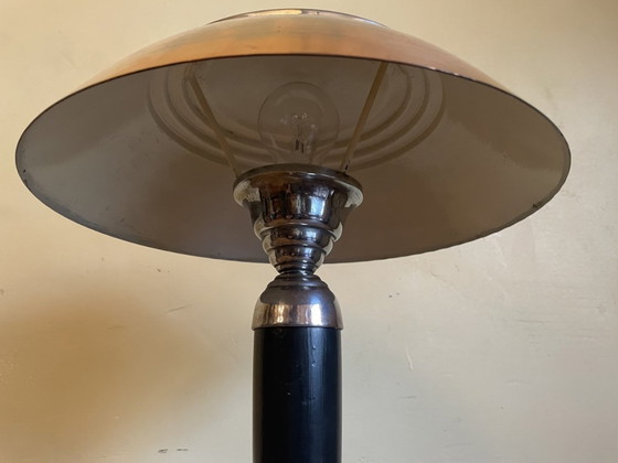 Image 1 of Tafellamp Lamp Model Champignon Art Deco 1930 Frans