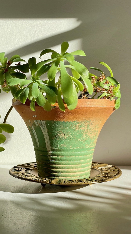 Image 1 of Vintage bronzen asbak