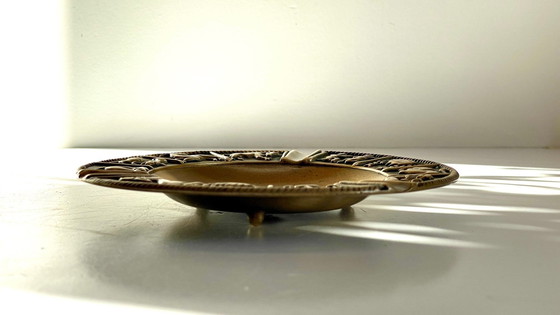 Image 1 of Vintage bronzen asbak