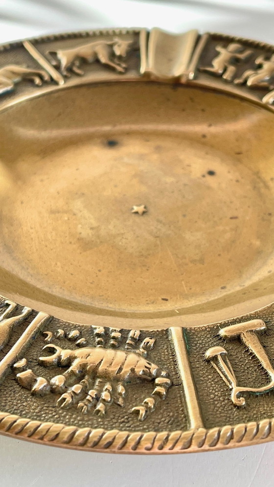 Image 1 of Vintage bronzen asbak