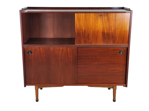 Teakhouten dressoir in Scandinavische stijl, jaren 1960