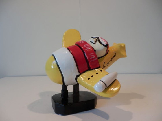 Image 1 of Herman Brood  Sculptuur Red Baron---MET CERTIFICAAT!!!