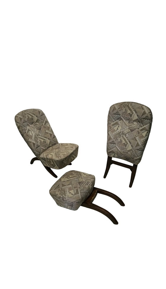 Image 1 of Artifort Congo fauteuils, Ontwerp T. Ruth 