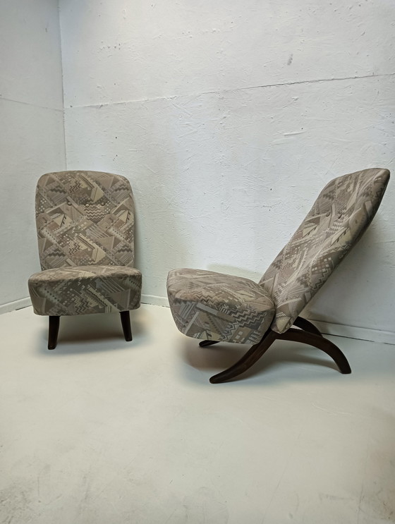 Image 1 of Artifort Congo fauteuils, Ontwerp T. Ruth 