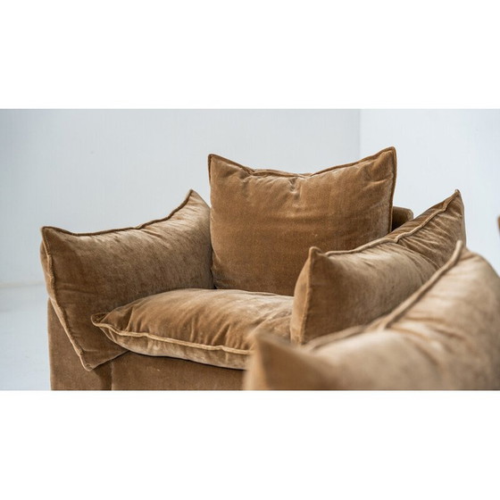 Image 1 of Paar vintage "Cado" fauteuils van Gunnar Gravesen en David Lewis Divano voor Icf, Italië 1970