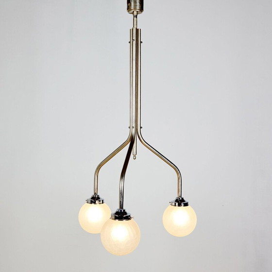 Image 1 of Bronzen vintage kroonluchter