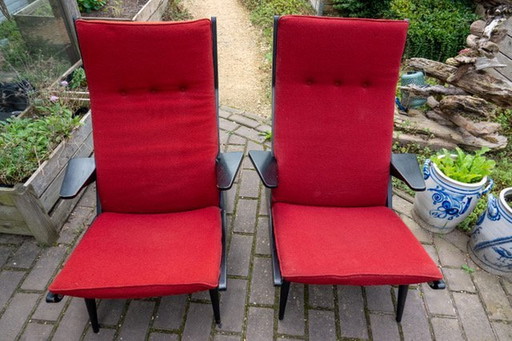 2x Gelderland Oberman Vintage Fauteuil