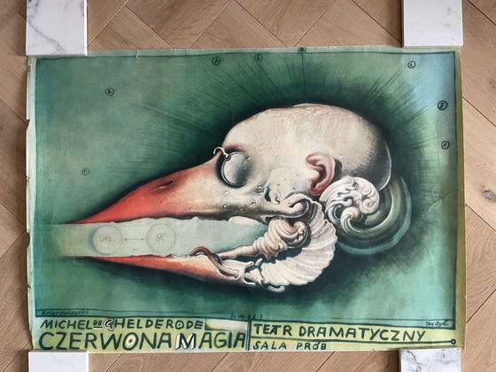 Image 1 of F. Starowieyski (1930-2009), Czerwona Magia, Michele de Gheldorode, 1971