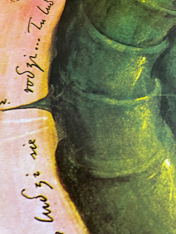 Image 1 of Franciszek A.B. Bilberstein-Starowieyski (1930-2009), Gombrowicz, 1975, Poster No, P-7, Orginal Theater Poster,