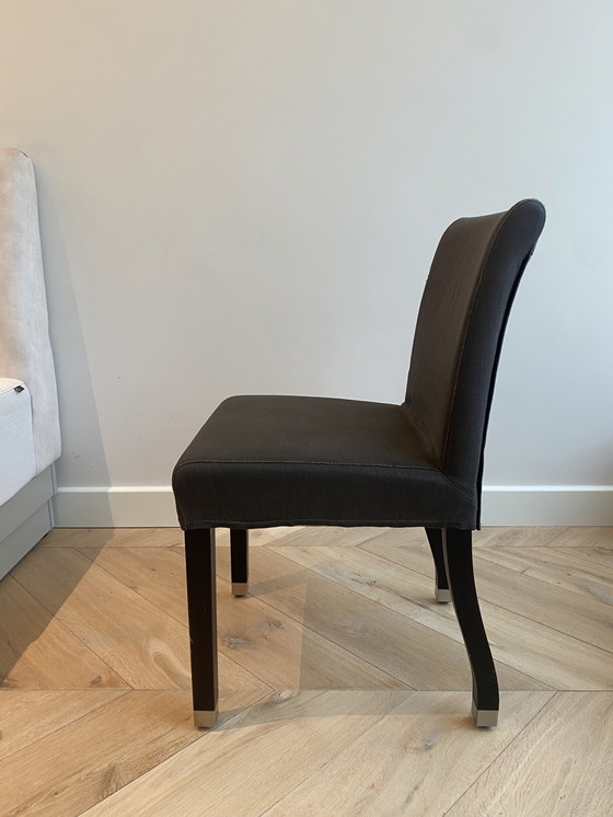 Image 1 of 8x Flexform Pausa eetkamerstoelen