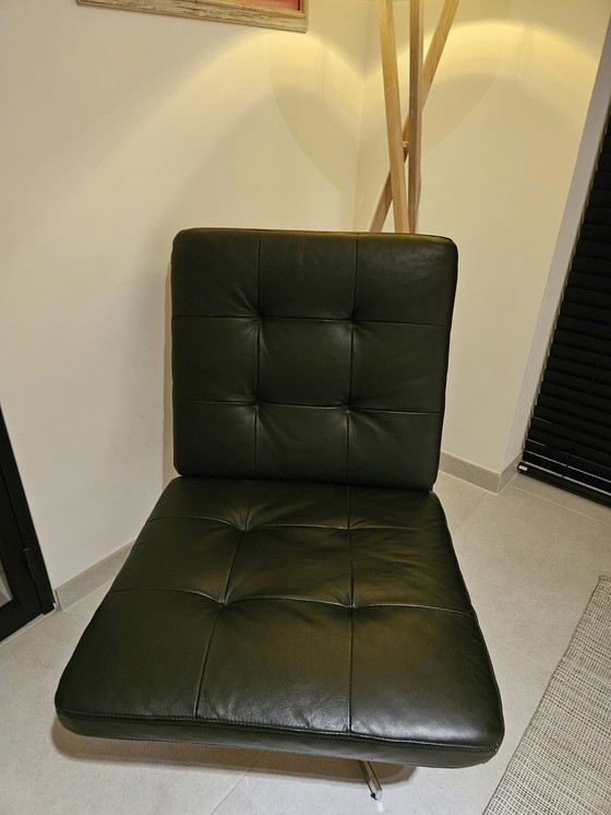 Image 1 of Design Leather Pivot Chair