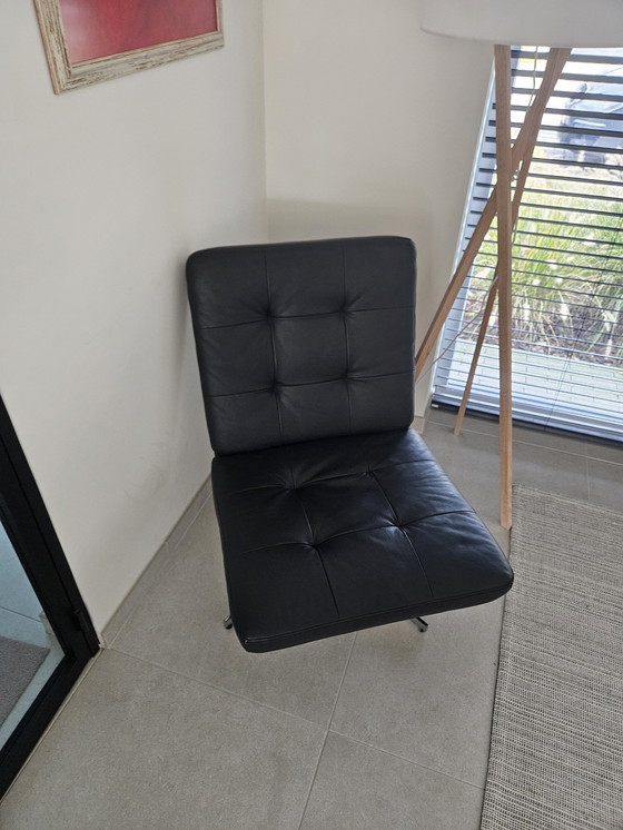 Image 1 of Design Leather Pivot Chair