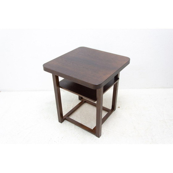 Image 1 of Eikenhouten salontafel, Mid Century, Tsjecho-Slowakije 1950