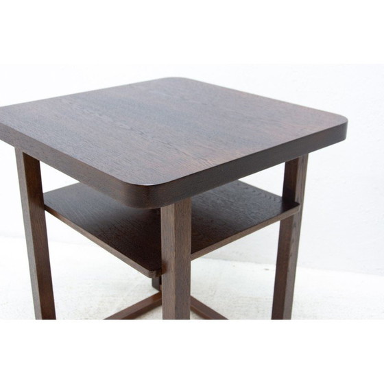 Image 1 of Eikenhouten salontafel, Mid Century, Tsjecho-Slowakije 1950