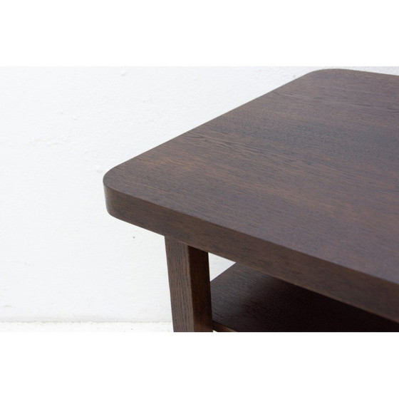 Image 1 of Eikenhouten salontafel, Mid Century, Tsjecho-Slowakije 1950