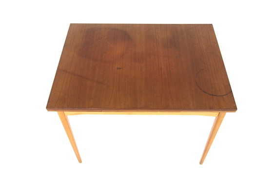 Image 1 of  Teakhouten eettafel "Portefeuille", Zweden, 1960