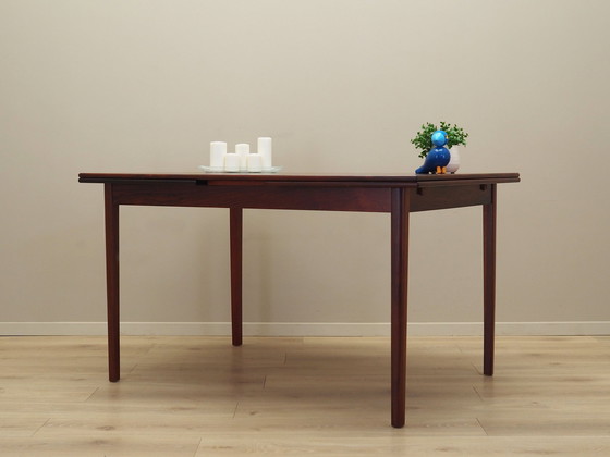 Image 1 of Rozenhouten tafel, Deens ontwerp, 1970S, Productie: Denemarken