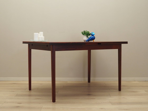 Image 1 of Rozenhouten tafel, Deens ontwerp, 1970S, Productie: Denemarken