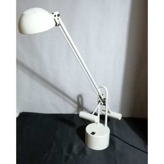 Image 1 of Vintage bureaulamp met stilplast pendel, Italië 1970