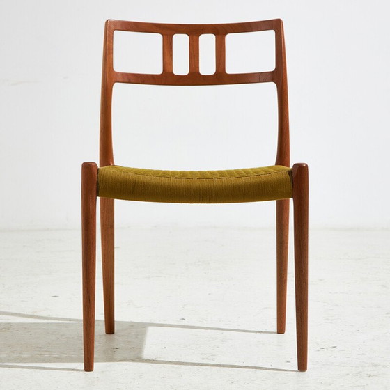 Image 1 of Vintage houten eetset van Niels O. Møller voor J.L. Møllers Møbelfabrik, 1960