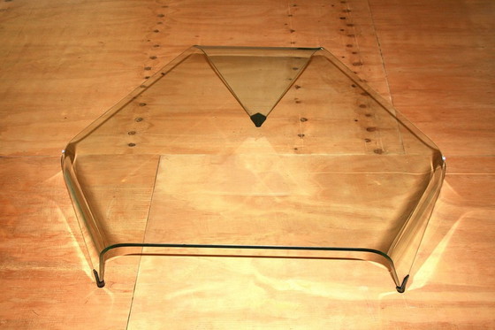 Image 1 of Salontafel Rimadesio Hanky Esegona Van Float Curved Glass