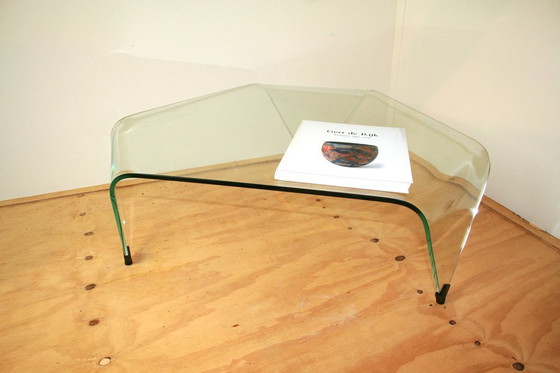 Image 1 of Salontafel Rimadesio Hanky Esegona Van Float Curved Glass