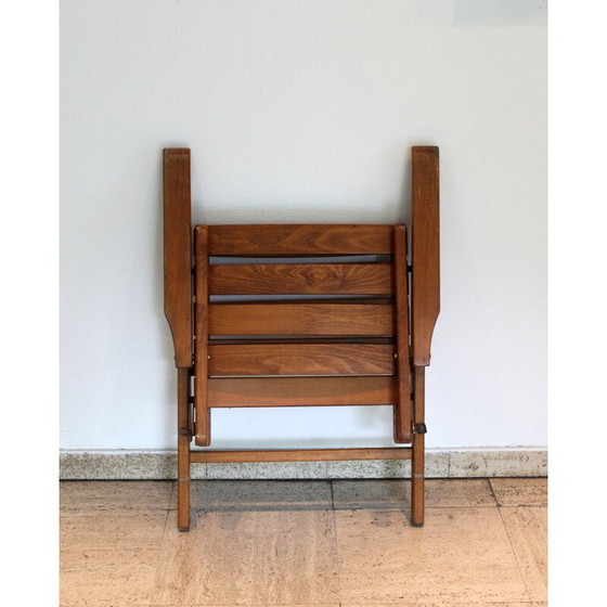 Image 1 of Vintage houten klapstoel, 1970