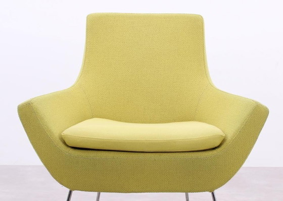 Image 1 of Swedese Happy Easy Low Back Fauteuil Geel