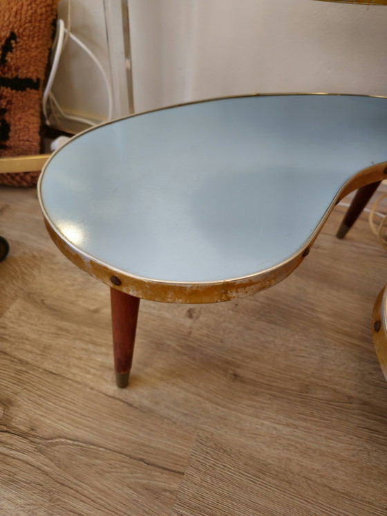 Image 1 of Vintage Plantentafel Bloementafel Plantenstandaard 