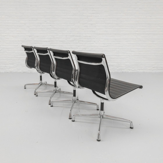 Image 1 of Eames Ea 106 Swivel Chair Vitra Set Of 4