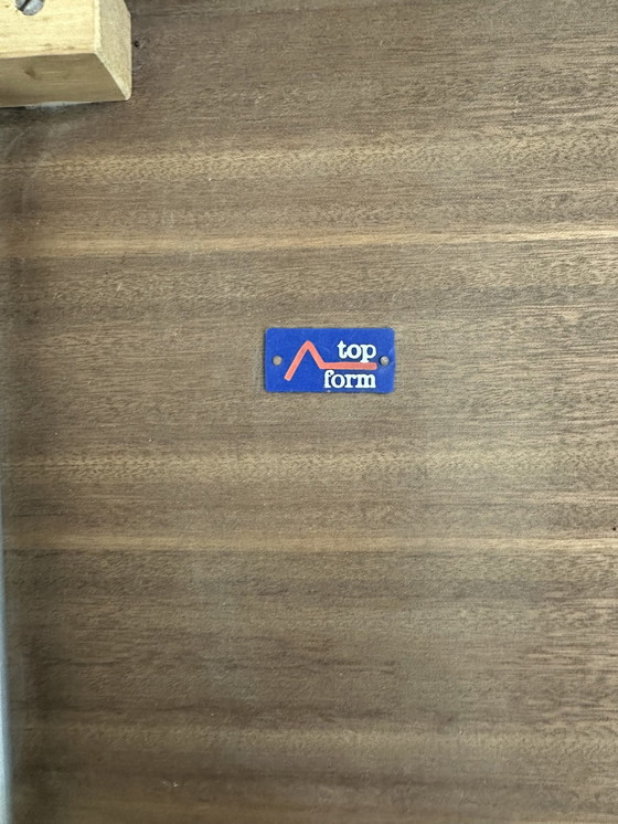 Image 1 of Topform uitschuifbare eettafel teakhout , 1960S