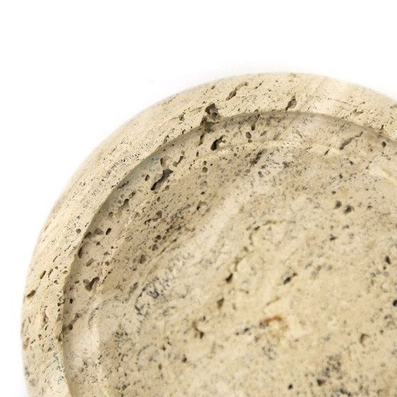 Image 1 of Vintage travertijnen schaal, 1970